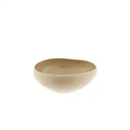 Netto Marken-Discount Wave Biscuit Servier- & Salatschale aus hochwertigem Porzellan - 23 x 8 cm Angebot