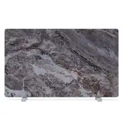 Netto Marken-Discount MarmoHeat Infrarot-Panel 600W 5 - 9m² Marmor-Design 70cm x 100cm black_marble 600 W Angebot