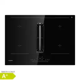 Netto Marken-Discount AirJet 72 Down Air System Induktionskochfeld mit Abzugshaube 10000 W 600 m³/h Boost Schwarz Angebot