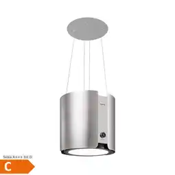 Netto Marken-Discount Skyfall Inselabzugshaube Ø45cm Umluft 402m³/h LED Weiß/silber Angebot