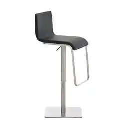Netto Marken-Discount TPFLiving Barhocker Lima Gestell Edelstahl Kunstleder Weiß Angebot