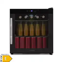 Netto Marken-Discount Coachella 50 Onyx Kühlschrank 47 Liter WiFi-Funktion Hintergrundbeleuchtung Schwarz 50 Liter Angebot