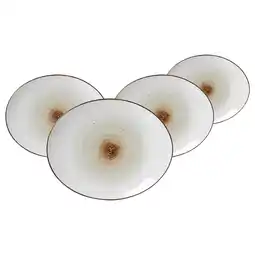 Netto Marken-Discount Ritzenhoff & Breker Speiseteller Cosmo 26 x 21 cm 4er Set Angebot