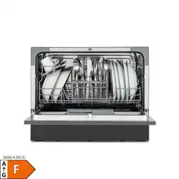 Netto Marken-Discount Amazonia 6 Geschirrspüler 1380W 6 Maßgedecke Tasten-Armatur Anthrazit Angebot