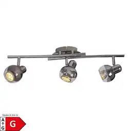 Netto Marken-Discount Näve 3er LED Wand-/Deckenleuchte BOCCIA L: 55cm Angebot