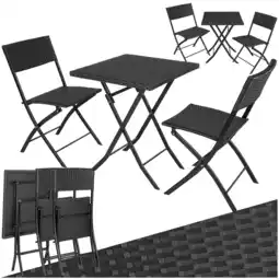Netto Marken-Discount tectake Rattanset, für 2 Personen, UV-beständig, geringes Gewicht Angebot