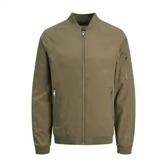 Netto Marken-Discount Jack & Jones Jacke Bomber Jacke Jacket JJERUSH BOMBER Zip Bomberjacket Angebot