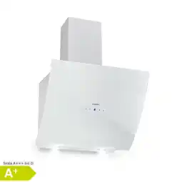 Netto Marken-Discount Annabelle 60 Dunstabzugshaube Glas 595 m³/h Touch-Armatur weiß Weiß Angebot