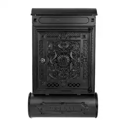 Netto Marken-Discount HMF Briefkasten Antik mit Zeitungsfach Vintage aus Aluguss 57 x 35 x 10 cm 57 x 35 x 10 cm Schwarz Angebot