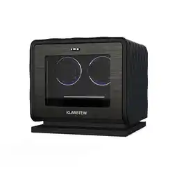 Netto Marken-Discount LuminousTime Uhrenbeweger 2 Uhren viele Einstellungen LED 10dB Schwarz Angebot
