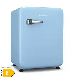 Netto Marken-Discount Audrey Evo Mini Kühlschrank 68L Retro-Design leise kompakt 3 Farben Blau 68 Liter Angebot