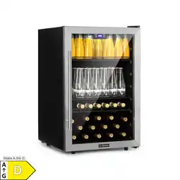 Netto Marken-Discount Beersafe 5XL Kühlschrank 148 Liter 3 Böden Panoramaglastür Edelstahl Edelstahl 148 Liter Angebot