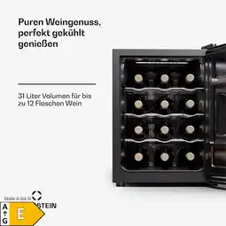 Netto Marken-Discount Silent Vino 12 Uno Weinkühlschrank 31 L / 12 Fl 5-18 °C Touch Angebot