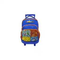 Netto Marken-Discount Pokémon Trolley Rucksack 52 cm Schulrucksack mit Rollen Teleskopgriff Angebot