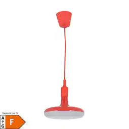 Netto Marken-Discount Näve Pendelleuchte UFO inkl. E27 / Ø: 22cm rot Angebot