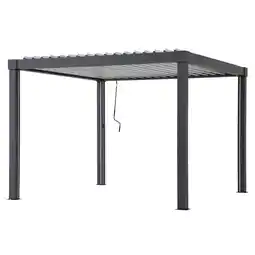 Netto Marken-Discount Sunjoy Multi Pergola MATTERHORN - 306cm x 306cm, anthrazit Angebot