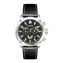 Netto Marken-Discount BE COOL Chronograph schwarz/grün BCW01SGR Angebot