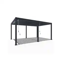 Netto Marken-Discount PergoLine Superior Pergola 3,6 m x 5,3 m anthrazit Angebot