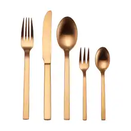Netto Marken-Discount Tafelbesteck Milos Bronze-Edition 30-tlg Angebot