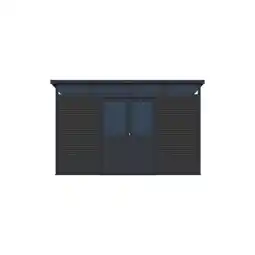 Netto Marken-Discount Pergoline Gartenhaus 3422 Aluminium & WPC Anthrazit Angebot