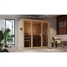 Netto Marken-Discount Karibu 68 mm Sauna Ida 3 inkl. Ofen 3,6 kW intgr. Strg Angebot