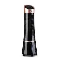 Netto Marken-Discount Skyscraper Ice 4-in-1 Luftkühler Ventilator 210 m³/h 30 W Oszillation mobil Fernbedienung Angebot