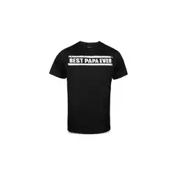 Netto Marken-Discount HERREN VATERTAG T-SHIRT - SCHWARZ XXL BEST PAPA EVER Angebot