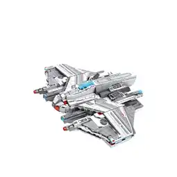 Netto Marken-Discount Reobrix 787 Raumjäger Modell 846 Teile 36 cm mit Licht ab 14 Angebot
