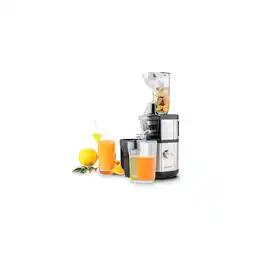 Netto Marken-Discount Fruitberry Entsafter Slow Juicer 400 Watt 60 U/min Ø 8,5 cm BPA-frei Silber Angebot