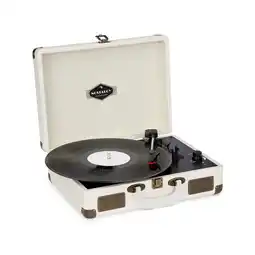 Netto Marken-Discount Nostalgy by auna Peggy Sue Retro-Plattenspieler LP USB AUX Angebot