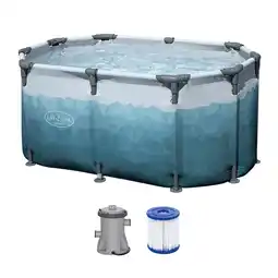 Netto Marken-Discount Bestway LAY-Z-SPA Eisbad Glacial Dip mit Filterpumpe 150 x 90 x 65 cm, oval Angebot