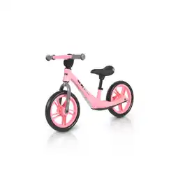 Netto Marken-Discount Byox Laufrad Go On, 12 Zoll, Anti-Rutsch-Griffe, Sattel einstellbar, ab 3 Jahren pink Angebot