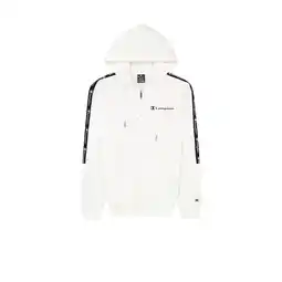 Netto Marken-Discount Champion Pullover Fleece-Kapuzenpullover mit Jacquardband und kurzem Reißverschluss Angebot