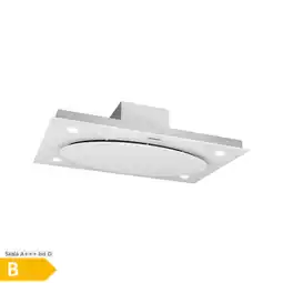 Netto Marken-Discount Secret Service Deckenhaube Dunstabzugshaube 220W Touch Glas LED Weiß Angebot