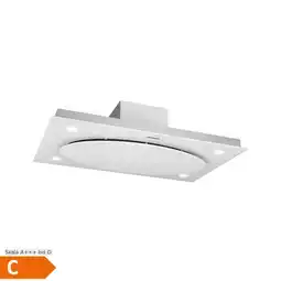 Netto Marken-Discount Secret Service Deckenhaube Dunstabzugshaube 220W Touch Glas LED Weiß Angebot