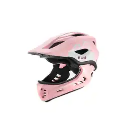 Netto Marken-Discount TT-32002 Rabbit Kinder Fahrradhelm mit Kinnschutz Größe M Rosa Angebot