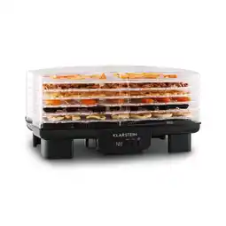 Netto Marken-Discount Bananarama Dörrautomat schwarz 550W Trockner Dehydrator 6 Etagen Schwarz Angebot