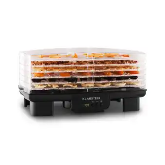 Netto Marken-Discount Bananarama Dörrautomat schwarz 550W Trockner Dehydrator 6 Etagen Schwarz Angebot