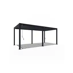 Netto Marken-Discount PergoLine Superior Pergola 3 m x 6 m anthrazit Angebot