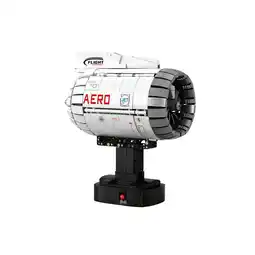 Netto Marken-Discount Reobrix 33019 Turbofan Triebwerk 1813 Teile 29 cm ab 14 Angebot