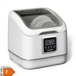 Netto Marken-Discount SilentScrub Geschirrspüler tragbar Touchscreen 7 Programme 3 Gedecke Besteckkorb Angebot