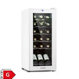 Netto Marken-Discount Shiraz 18 Slim Uno Weinkühlschrank 50l 18Fl Touch-Bedienfeld 5-18°C Weiß 50 Liter / 18 Flaschen Angebot