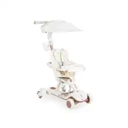 Netto Marken-Discount Byox Kinderroller Cornet 6 in 1 Multifunktionsroller Rutscher Musik Becherhalter weiß Angebot