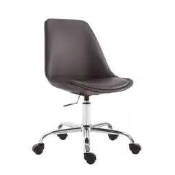 Netto Marken-Discount TPFLiving Bürostuhl Toulon Kunstleder Creme Angebot