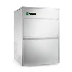 Netto Marken-Discount Powericer XXXL Eiswürfelmaschine 260W 50kg/Tag 10kg Behälter Edelstahl XXXL Angebot