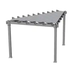 Netto Marken-Discount Sojag Pavillon Lima 1010 Lichtgrau 293,3x293,3x242,6cm Angebot