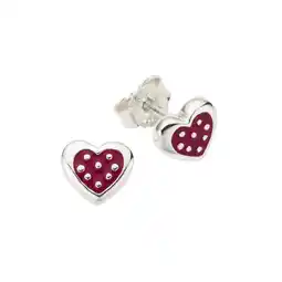 Netto Marken-Discount Zeeme for Kids Ohrringe 925 Sterling Silber Herz Motiv Angebot