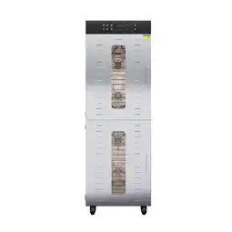 Netto Marken-Discount Master Jerky 500 Vertical Dörrautomat mit 3.000 W zwei Dörrkammern Temperaturbereich 30 - 90 °C Angebot