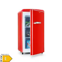Netto Marken-Discount Laika 60L Gefrierschrank 60 Liter 3 Schubladen Temperatur: -18 bis 0 °C Rot Angebot