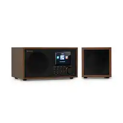Netto Marken-Discount Silver Star Mini Two Internet DAB+/FM Radio, WiFi, BT, TWS Speaker Silber/Schwarz Angebot
